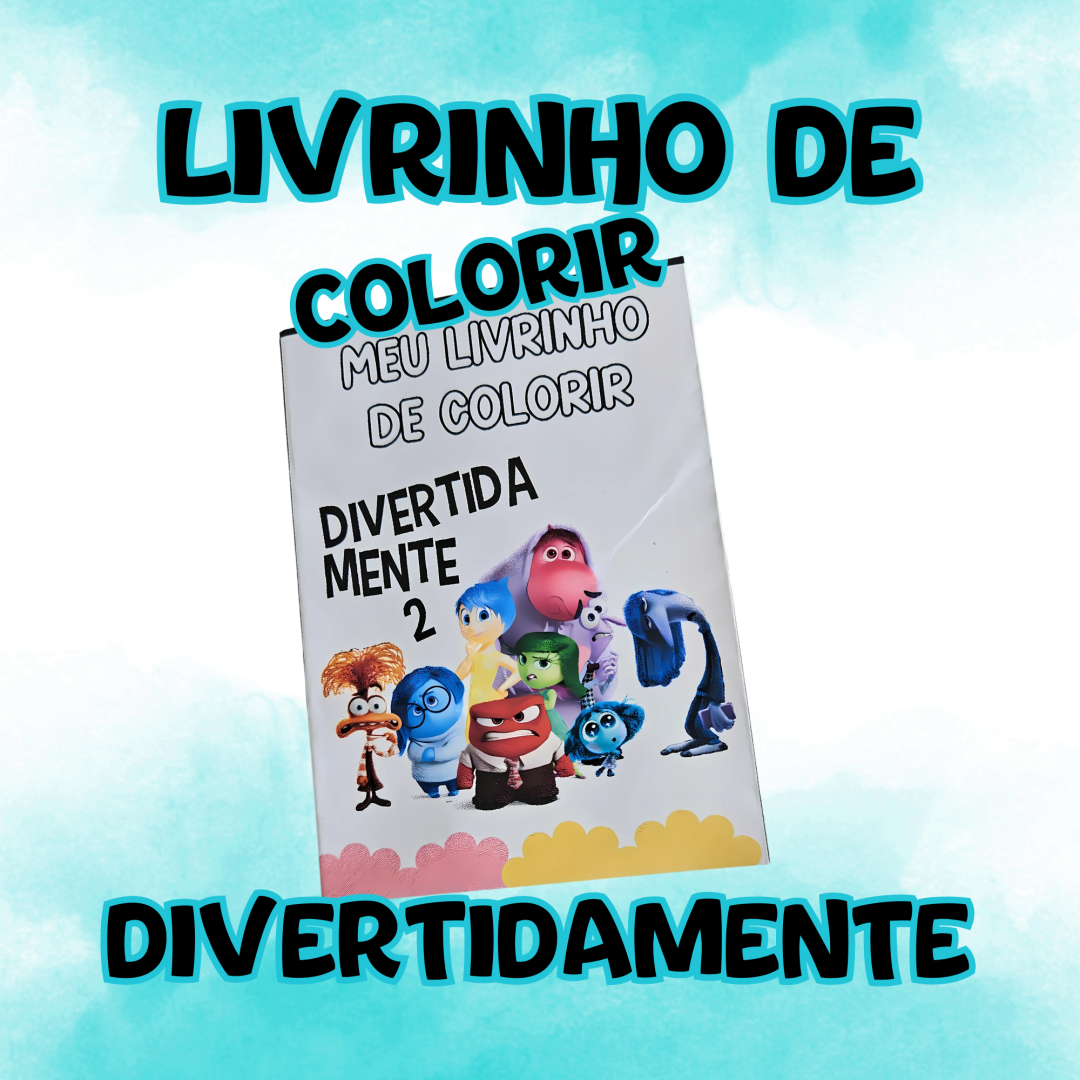 LIVRINHO DE COLORIR - DIVERTIDAMENTE