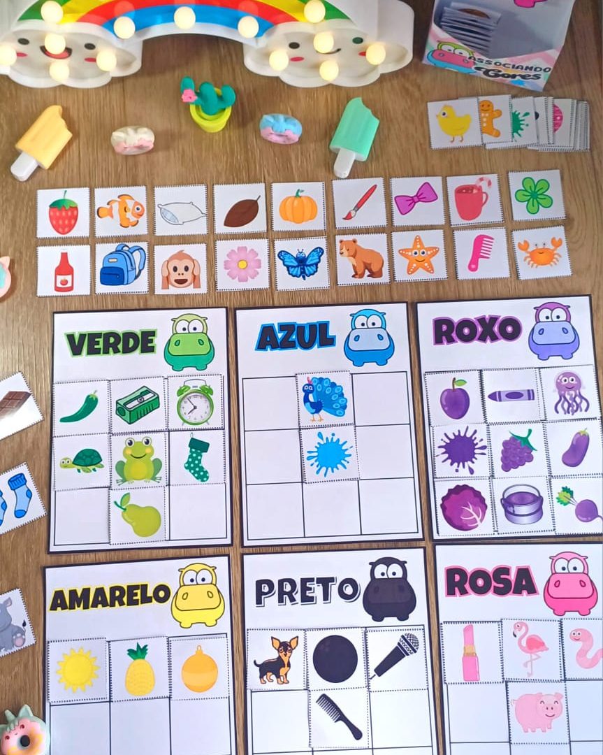 ASSOCIAÇÃO DE CORES