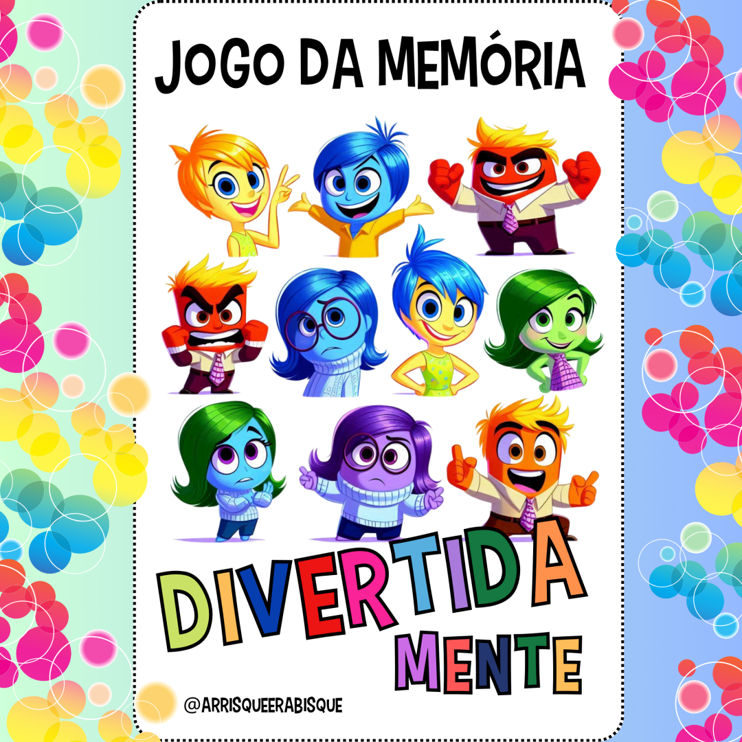 JOGO DA MEMÓRIA E QUEBRA-CABEÇA DIVERTIDAMENTE