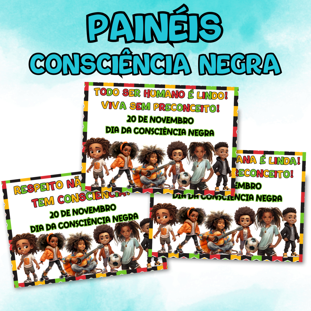 CONSCIÊNCIA NEGRA - PAINÉIS