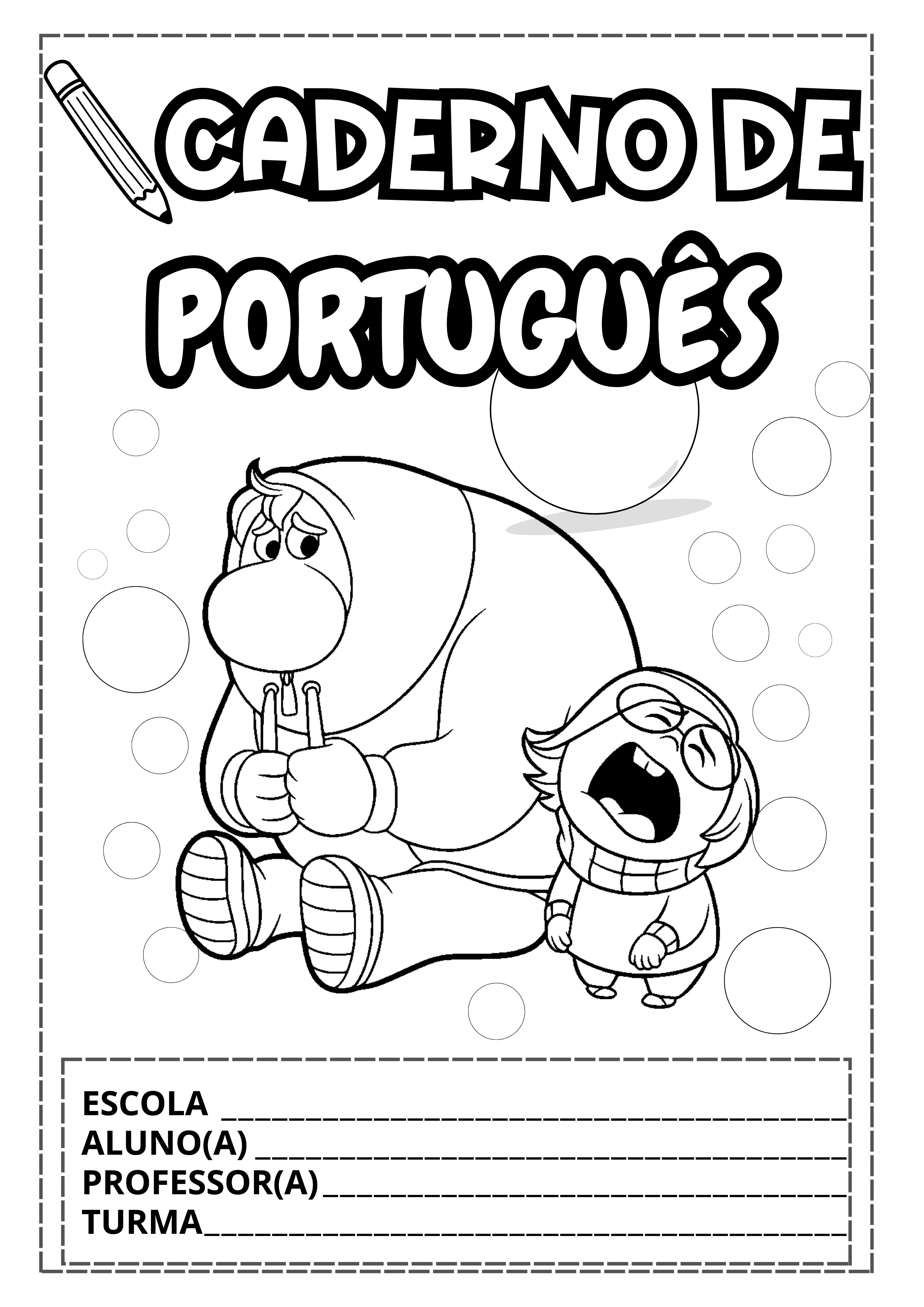 CAPAS DE CADERNO DIVERTIDAMENTE – Arrisque e Rabisque