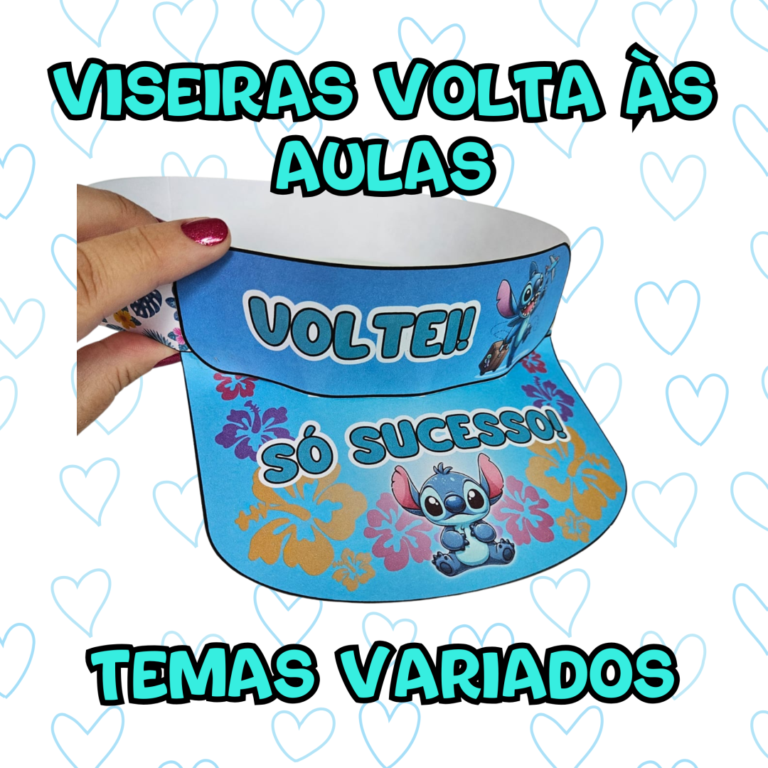 VISEIRAS PARA VOLTA ÀS AULAS!