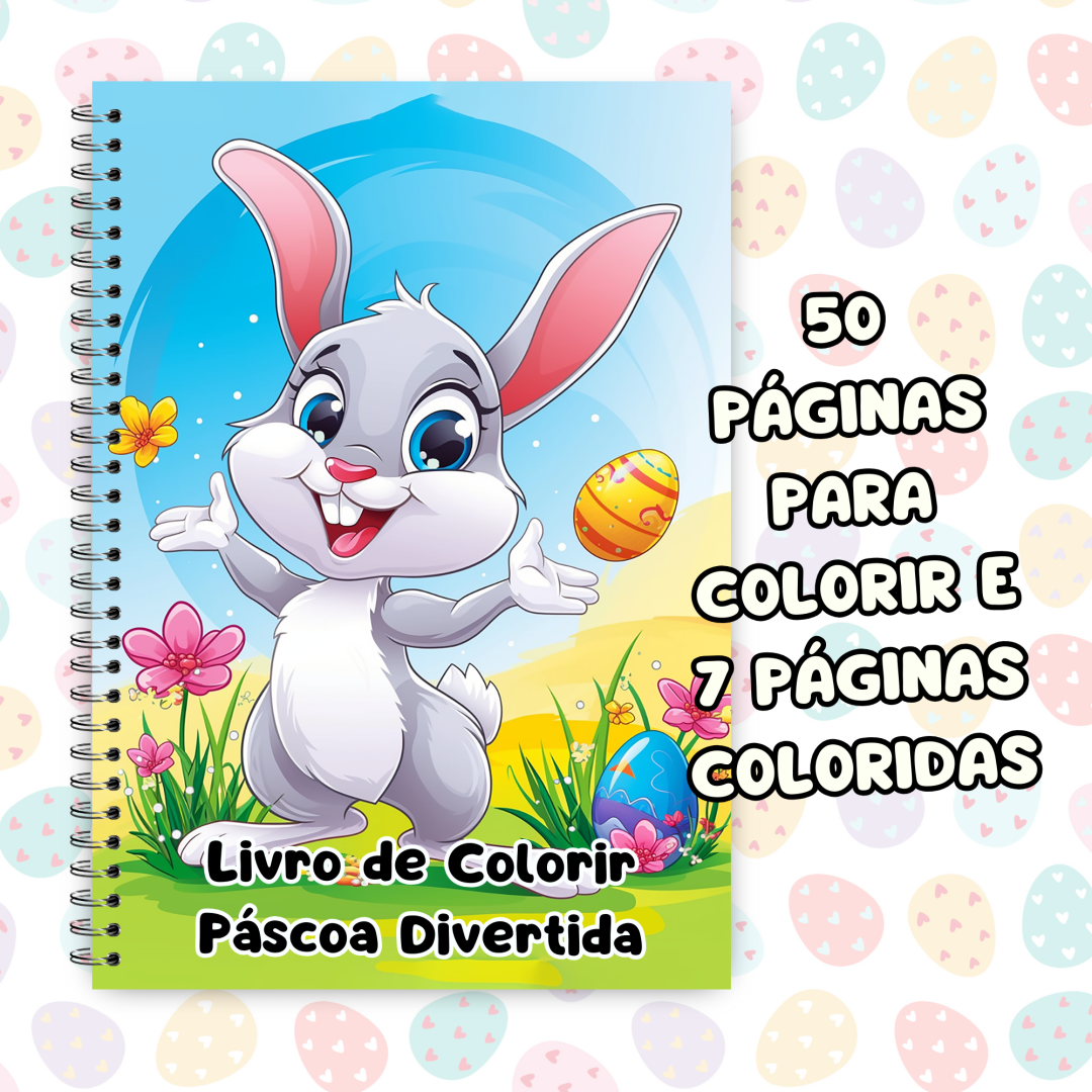 Livrinho de Páscoa - Diversão Criativa para Crianças!