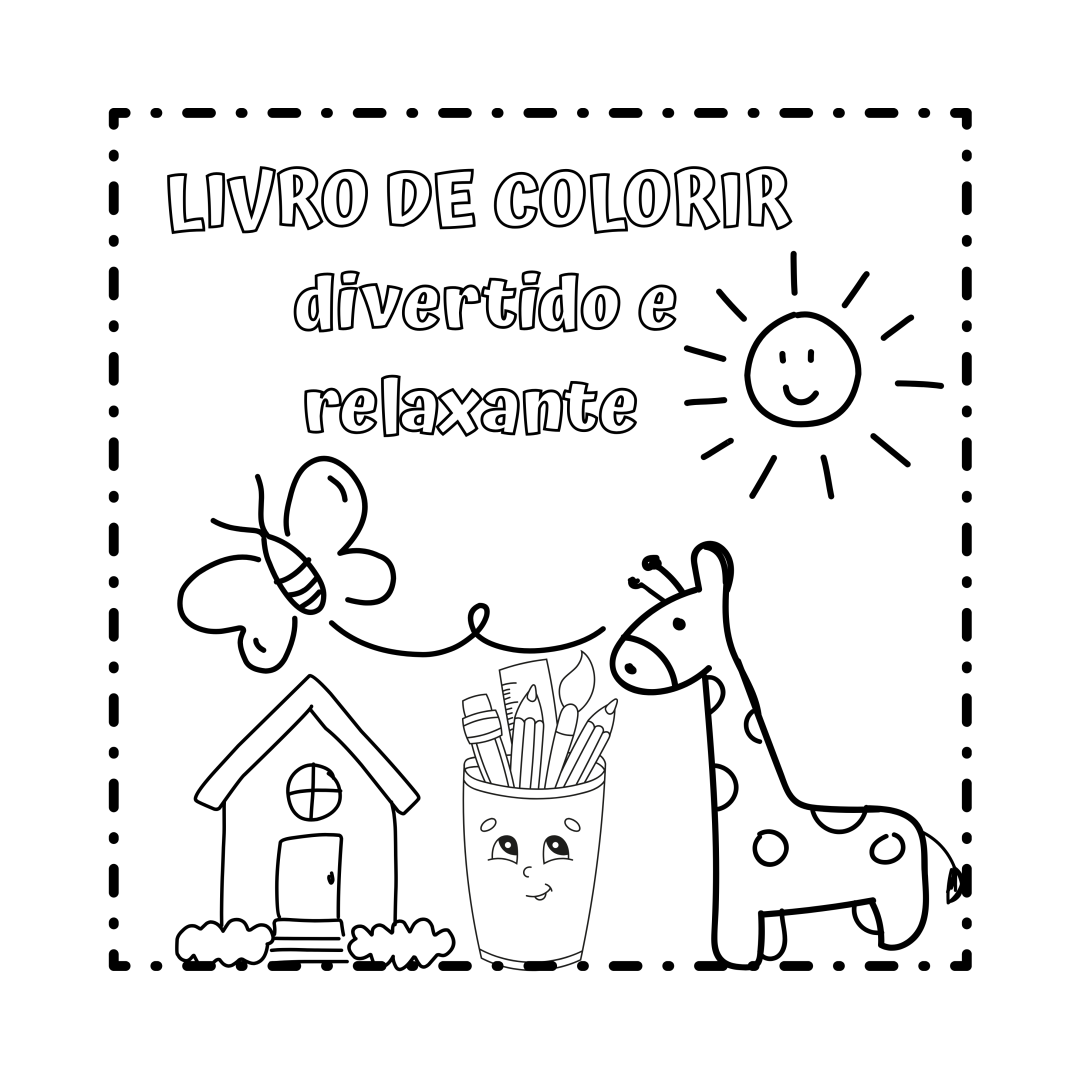 Livro de colorir - Divertido e Relaxante!