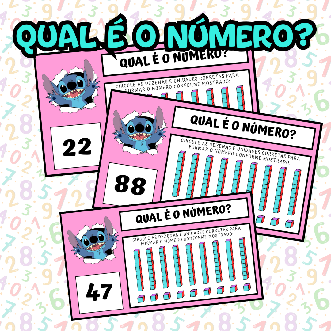 Sistema de Numeração Decimal (SND) - Cartões