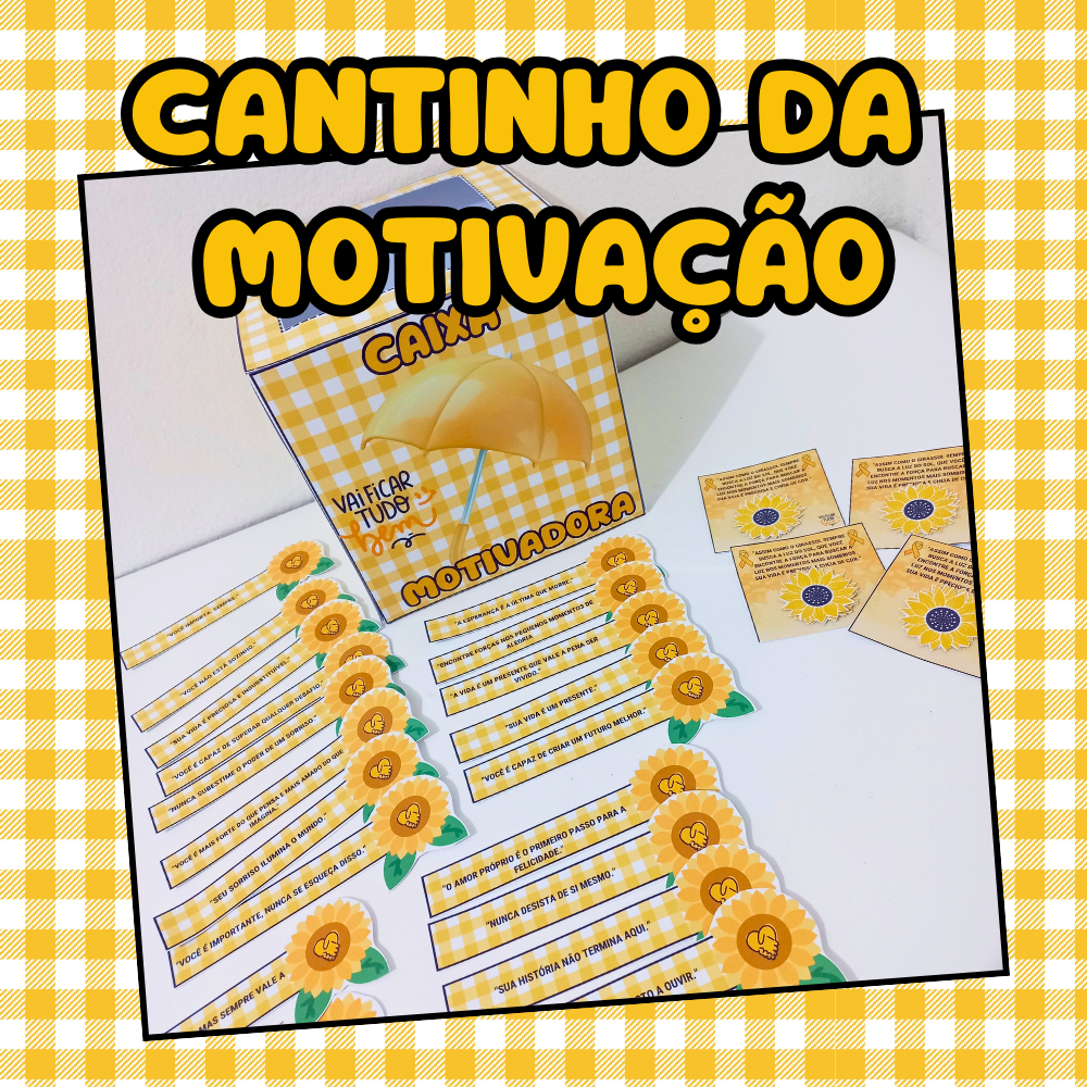 DINÂMICA - Cantinho da Motivação