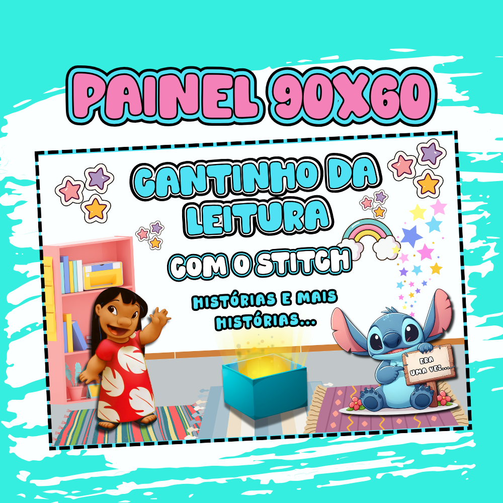 Cantinho da Leitura com o Stitch – Histórias e mais histórias...