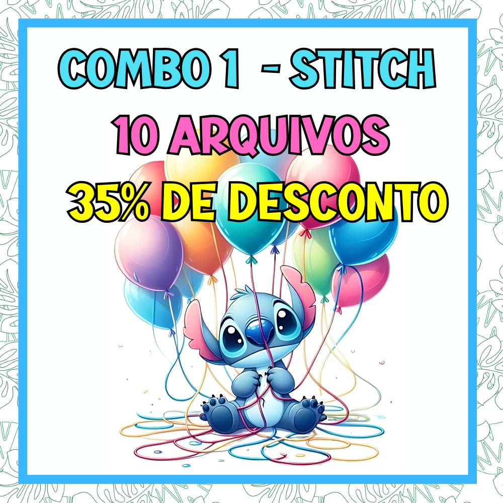 KIT SALA DO STITCH - 1