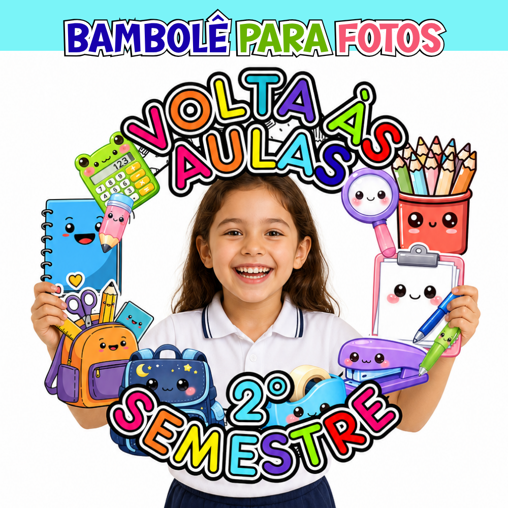 Bambolê Fotográfico Volta às Aulas – 2º Semestre