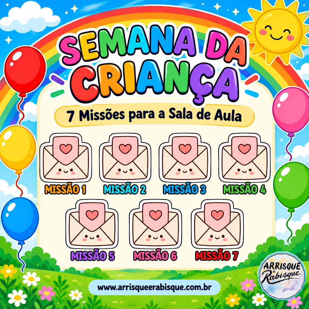 Semana da Criança — Kit de Missões para a turminha | PDF com 52 páginas